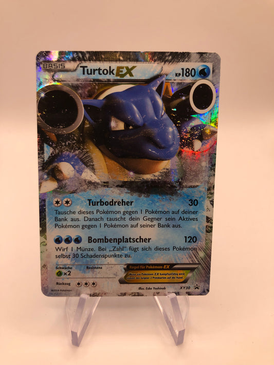 Pokemon Karte Promo EX Turtok XX30 Deutsch