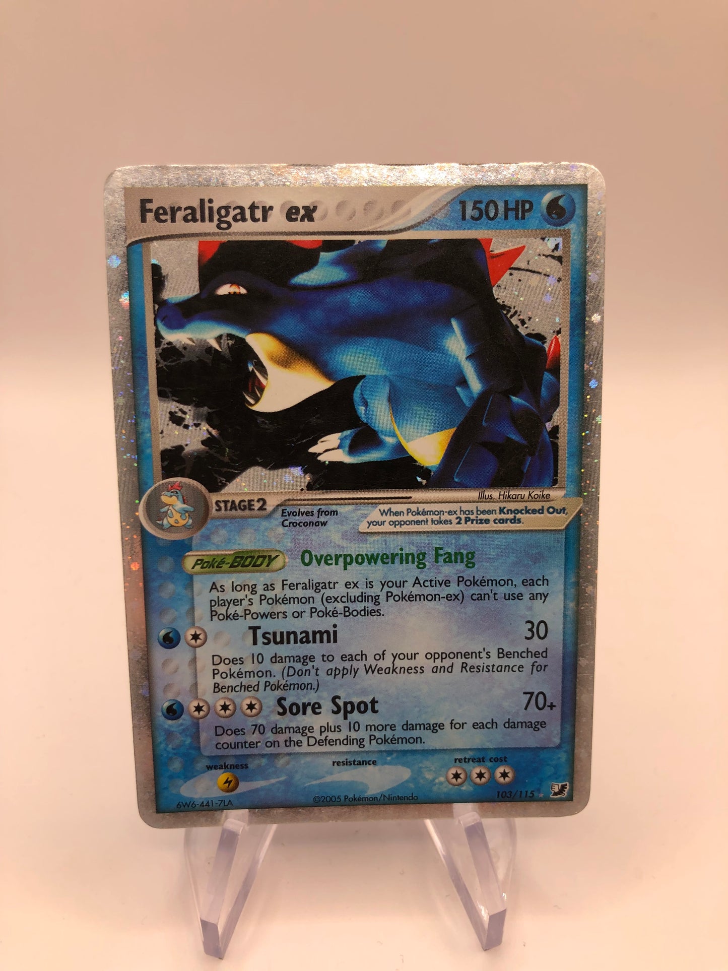 Pokemon Karte Impergator 103/105 Englisch