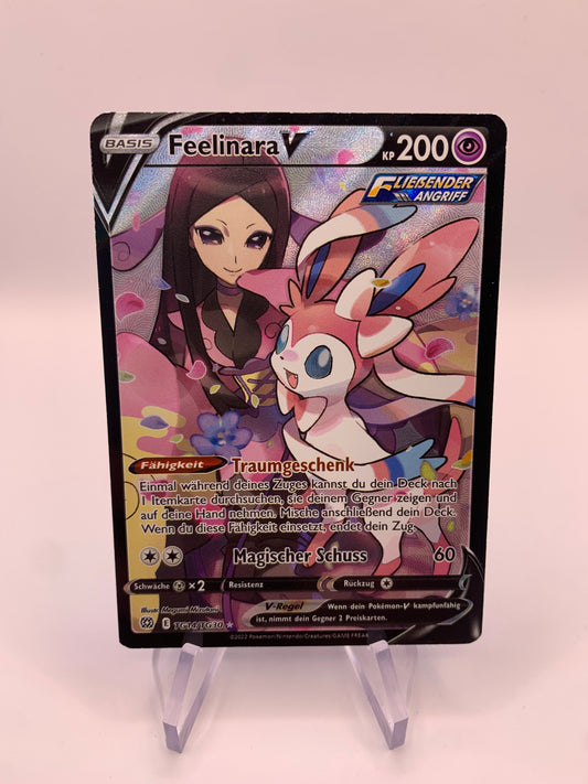 Pokemon Karte V Alt-Art Feelinara TG14/TG30 Deutsch