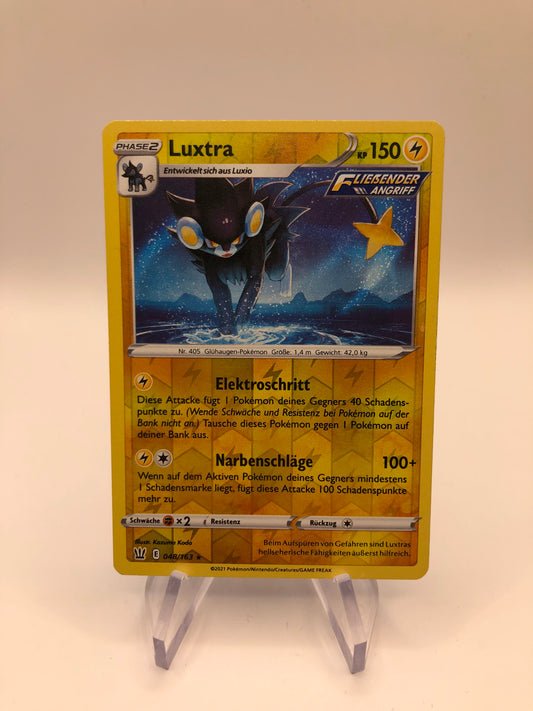 Pokemon Karte Revers Luxtra 48/163 Deutsch