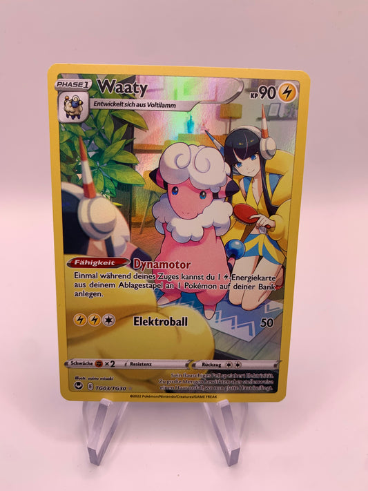 Pokemon Karte Art-Rare Waaty TG3/TG30 Deutsch