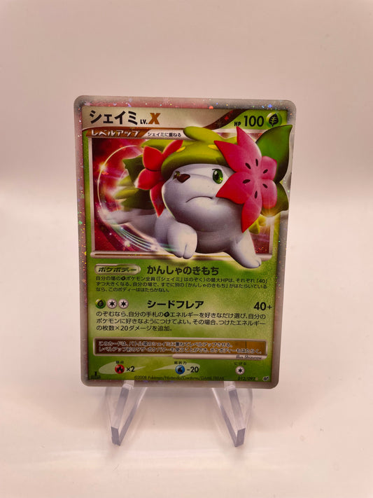 Pokemon Karte Lv.X Shaymin 12/92 Japanisch