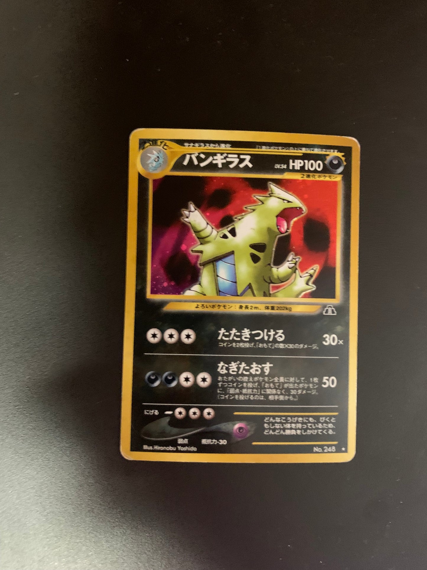 Pokemon Karte Holo Despotar No.248 Japnisch