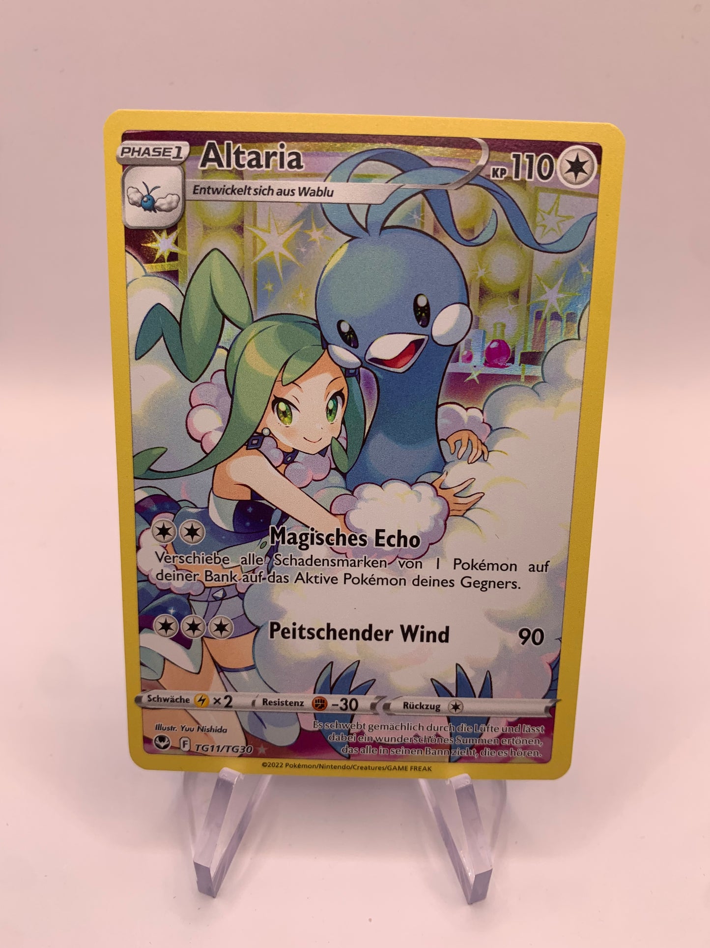 Pokemon Karte Art-Rare Altaria TG11/TG30 Deutsch