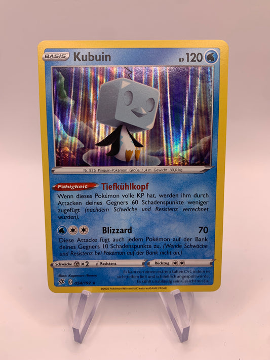 Pokemon card Holo Kubuin 54/192 German