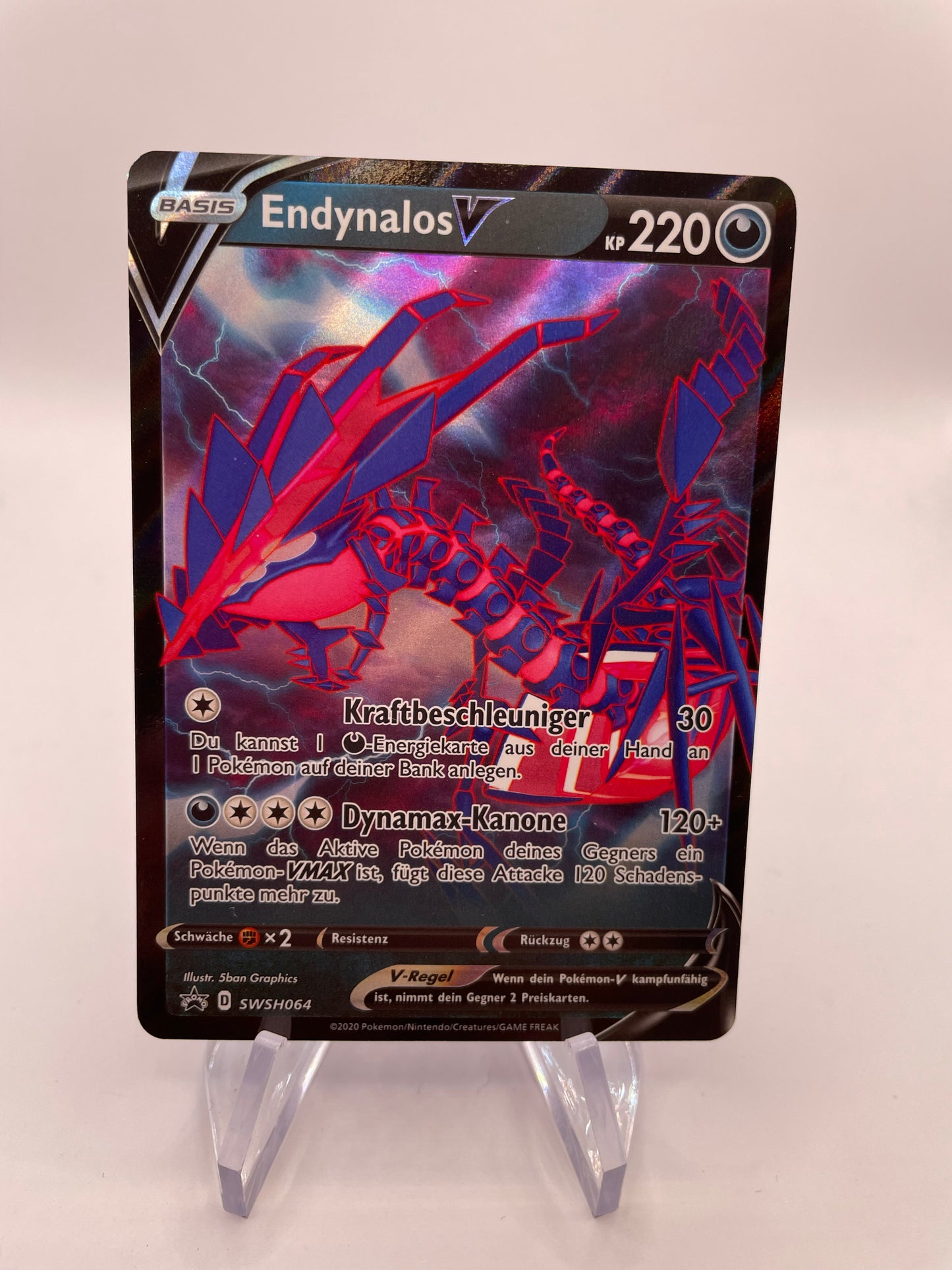 Pokemon Karte V Promo Endynalos SWSH064 Deutsch