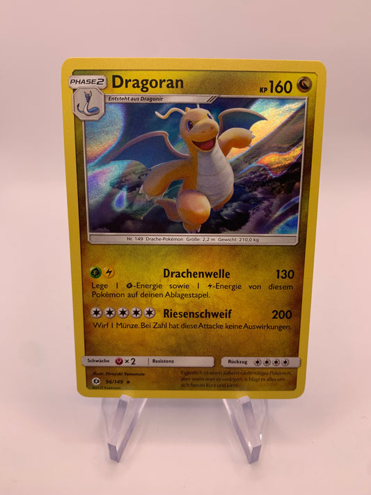 Pokemon Karte Holo Dragoran 96/149 Deutsch