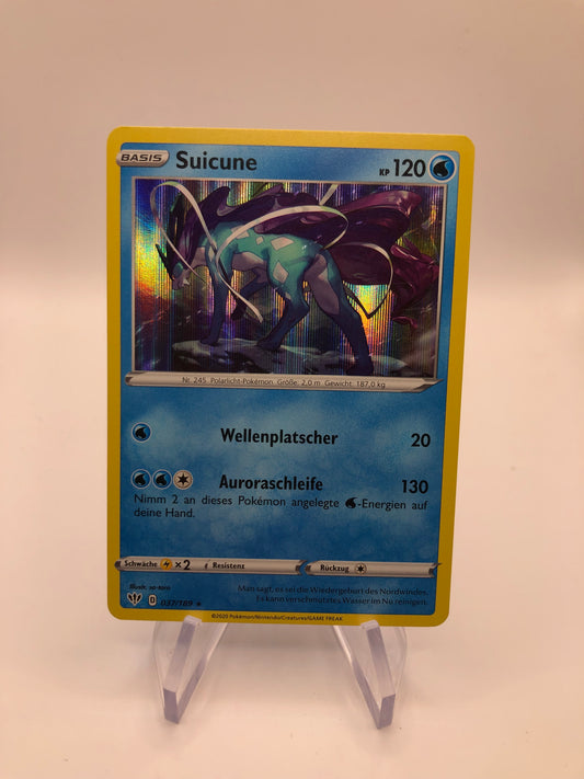 Pokemon Karte Holo Suicune 37/189 Deutsch