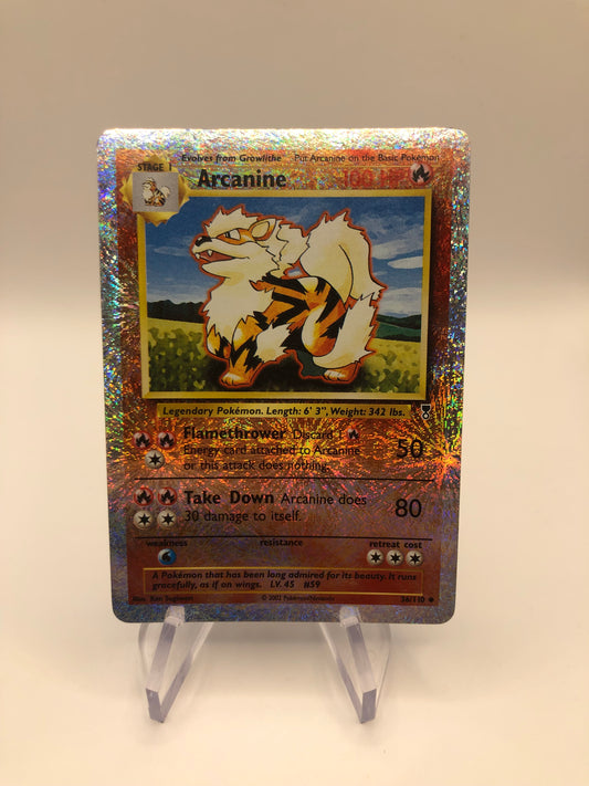 Pokemon Karte Revers Arcanine 36/110 Englisch