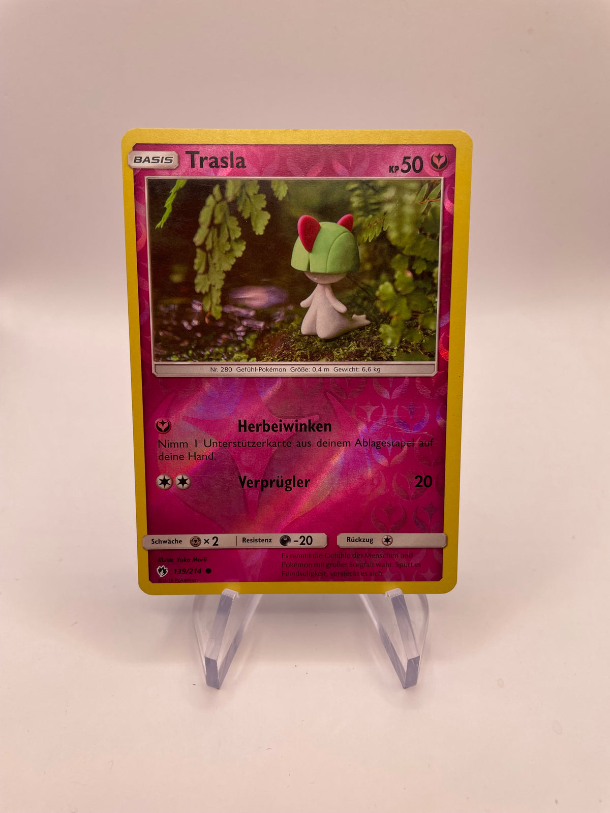Pokémon Karte Reverse Trasla 139/214 Deutsch