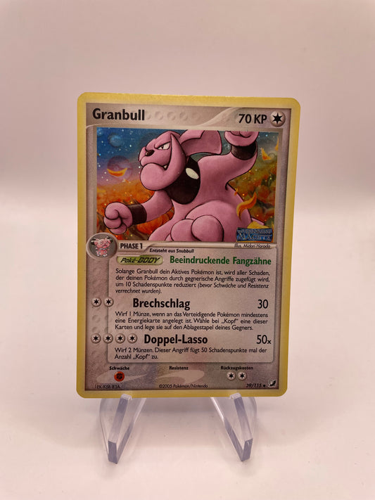 Pokemon Karte Holo Granbull 39/115 Deutsch