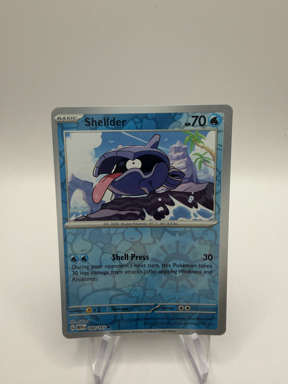 Pokemon Karte Reverse 151 Muschas 90/165 Englisch