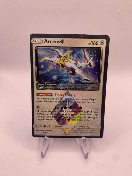 Pokemon Karte  Holo Arceus 96/131 Deutsch