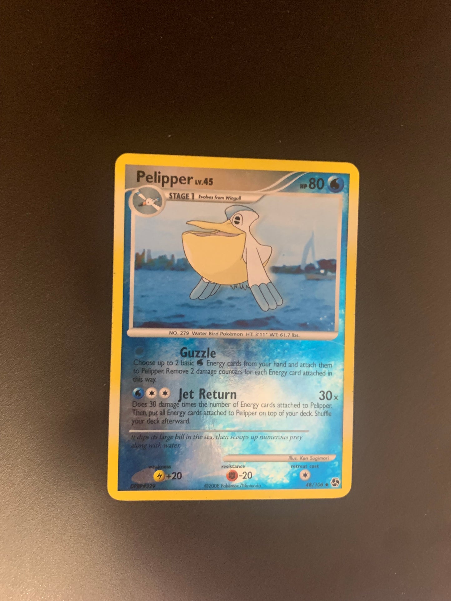 Pokemon Karte Revers Pelipper 48/106 Englisch