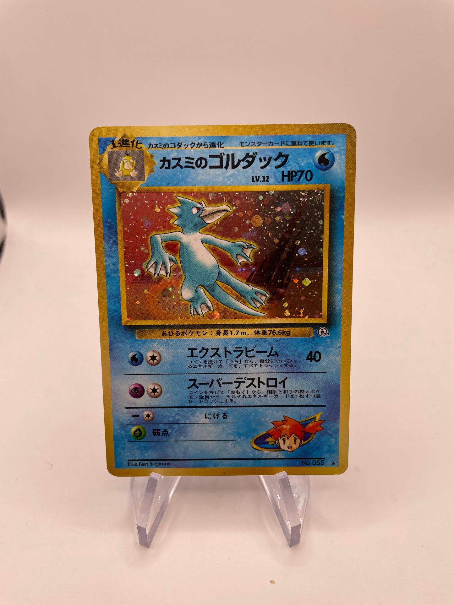 Pokemon Karte Holo Entoron No.55 Japanisch
