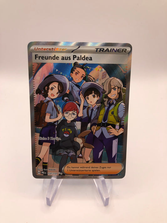 Pokemon Karte Trainer Freunde aus Paldea 137/131 Deutsch