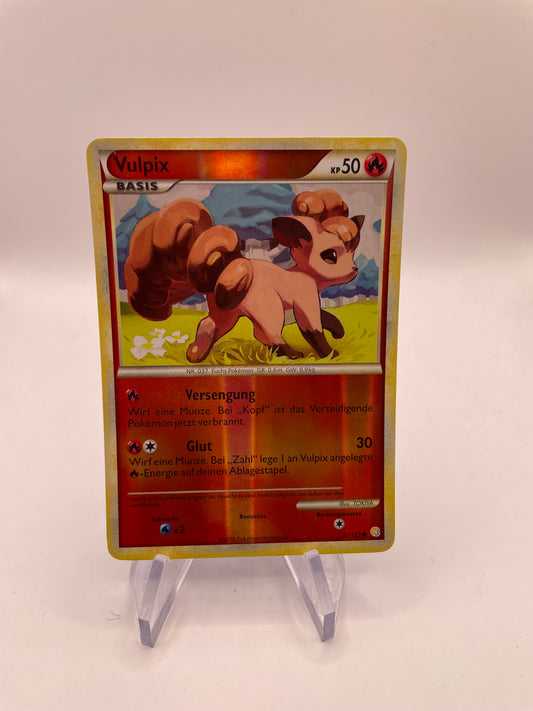 Pokemon Karte Revers Vulpix 87/123 Deutsch