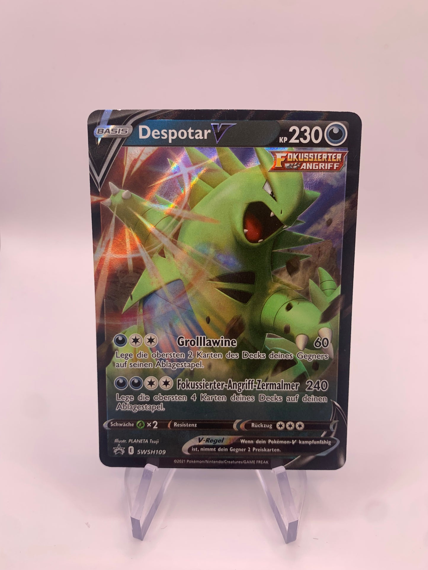 Pokemon Karte V Promo Despotar SWSH109 Deutsch