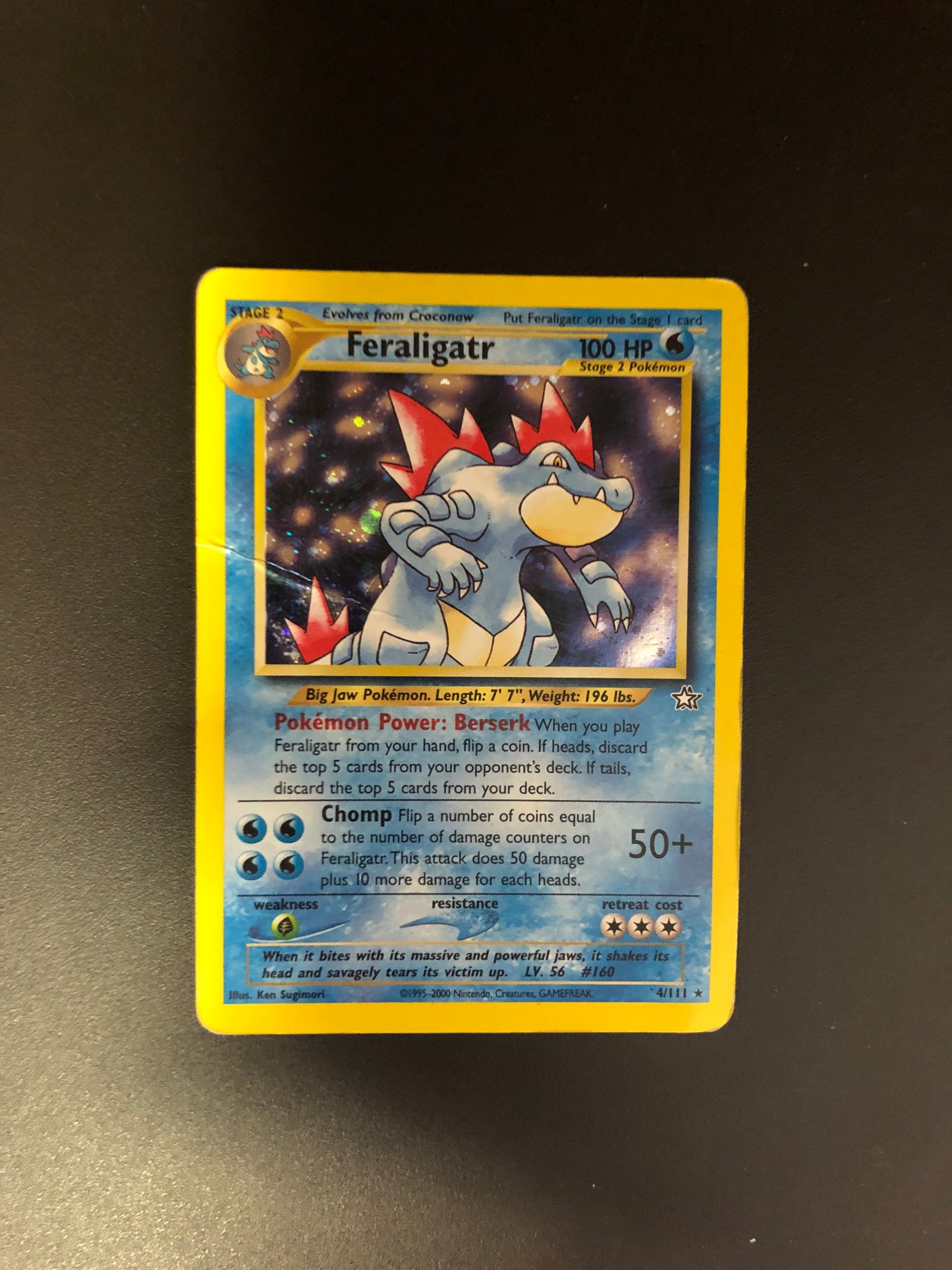 Pokemon Karten Holo Impergator 4/111 Englisch