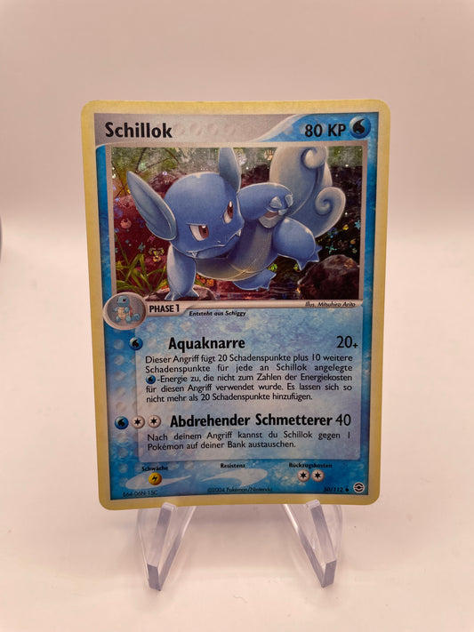 Pokemon Karte Holo Schillok 50/122 Deutsch