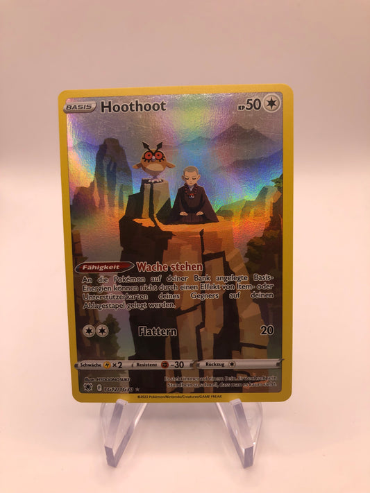 Pokemon Karte Art-Rare Hoothoot TG12/TG30 Deutsch