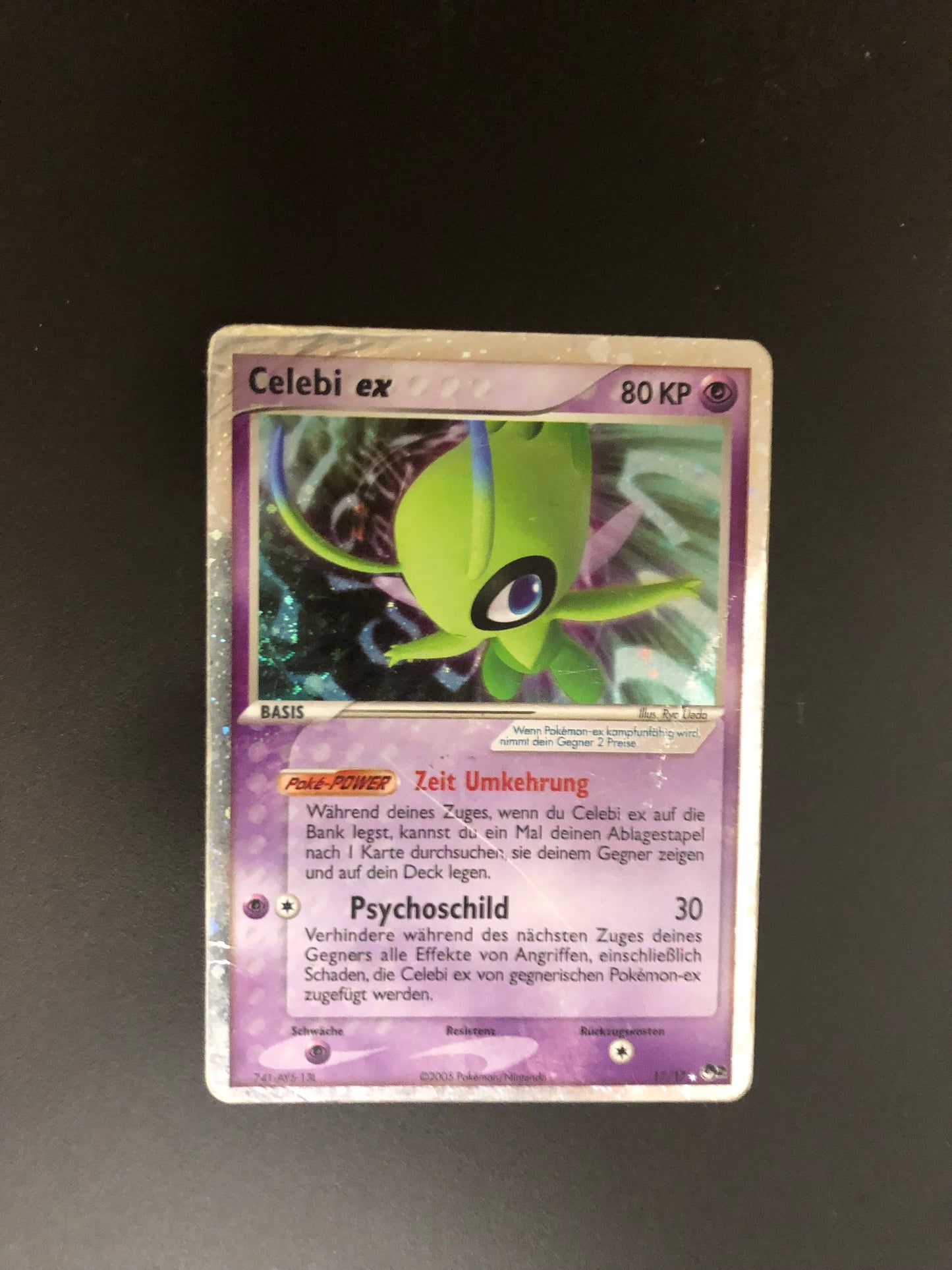 Pokemon Karte EX Celebi 17/17 Deutsch