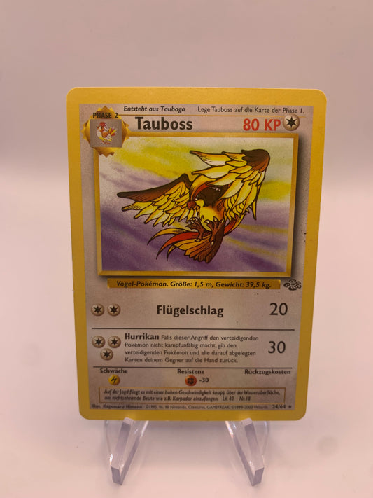 Pokemon Karte Jungel Tauboss 24/26 Deutsch