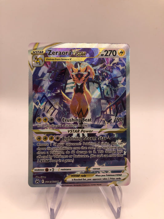 Pokemon Karte Alt-Art Zeraora GG43/GG70 Englisch