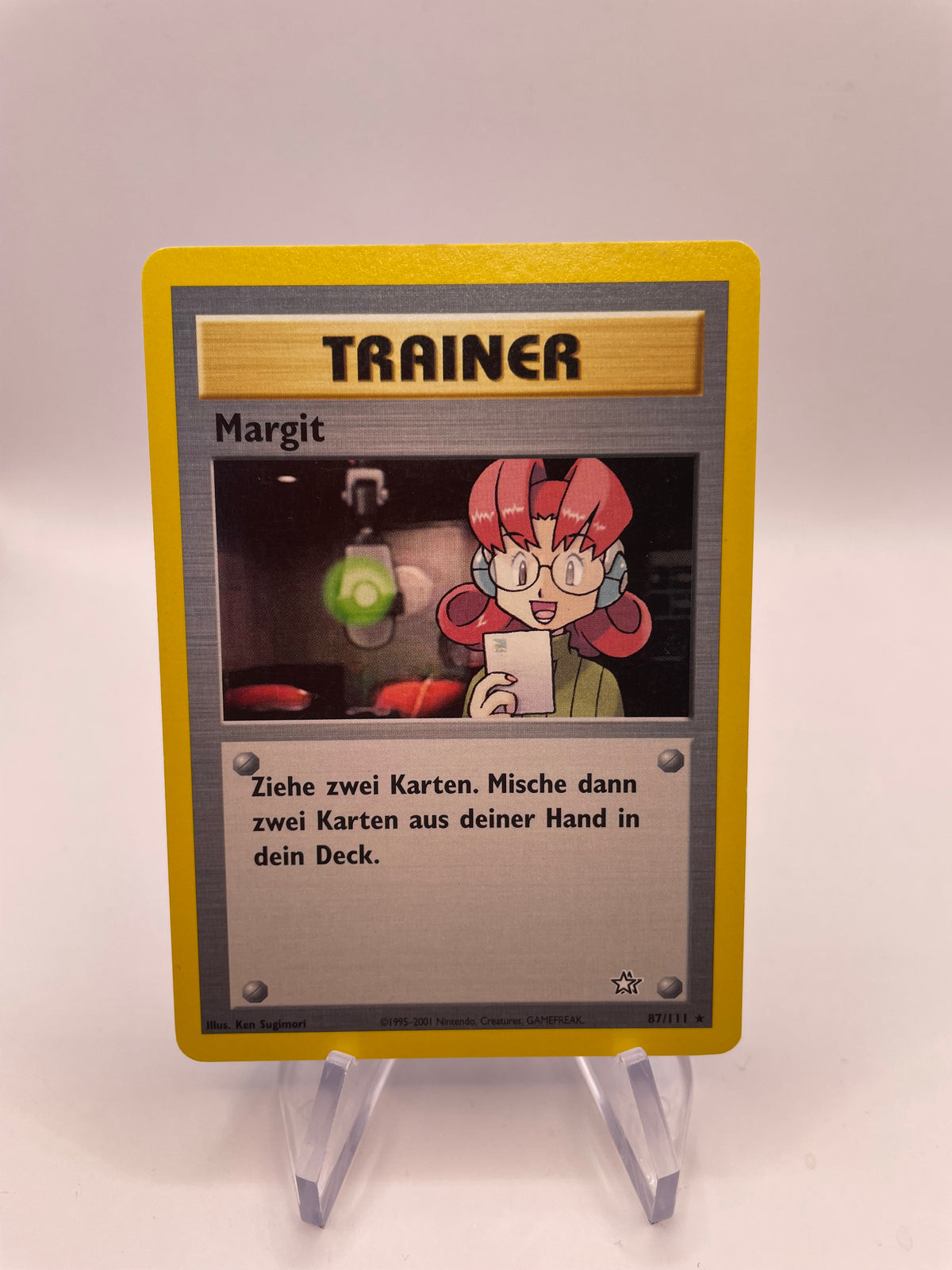 Pokemon Karte Margit Neo Genesis 87/111 Deutsch