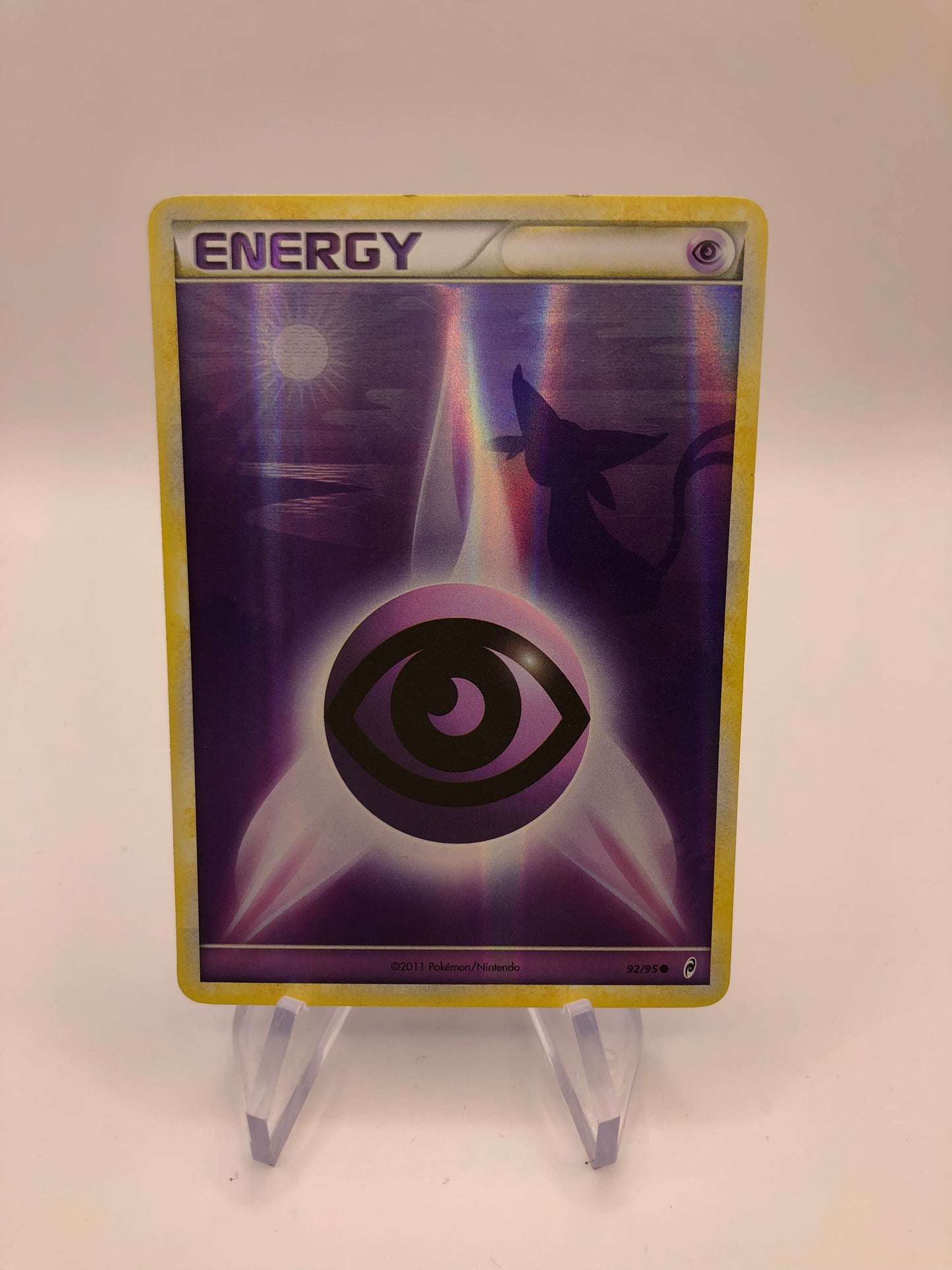 Pokemon Karte Revers Psycho-Energie 92/95 Englisch