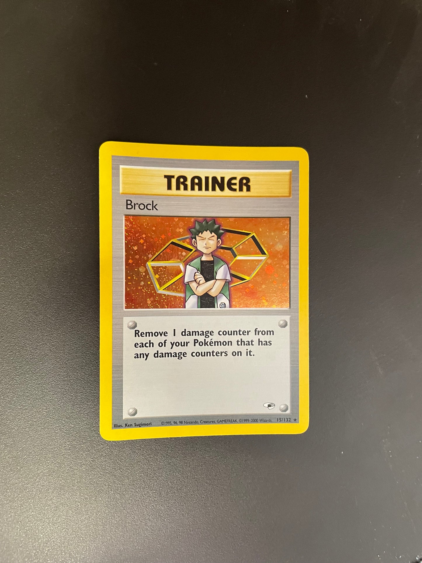 Pokemon Karte Holo Rocko 15/132 Englisch