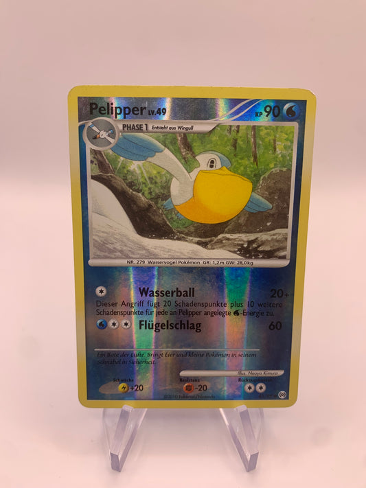 Pokemon Karte Revers Pelipper 45/99 Deutsch