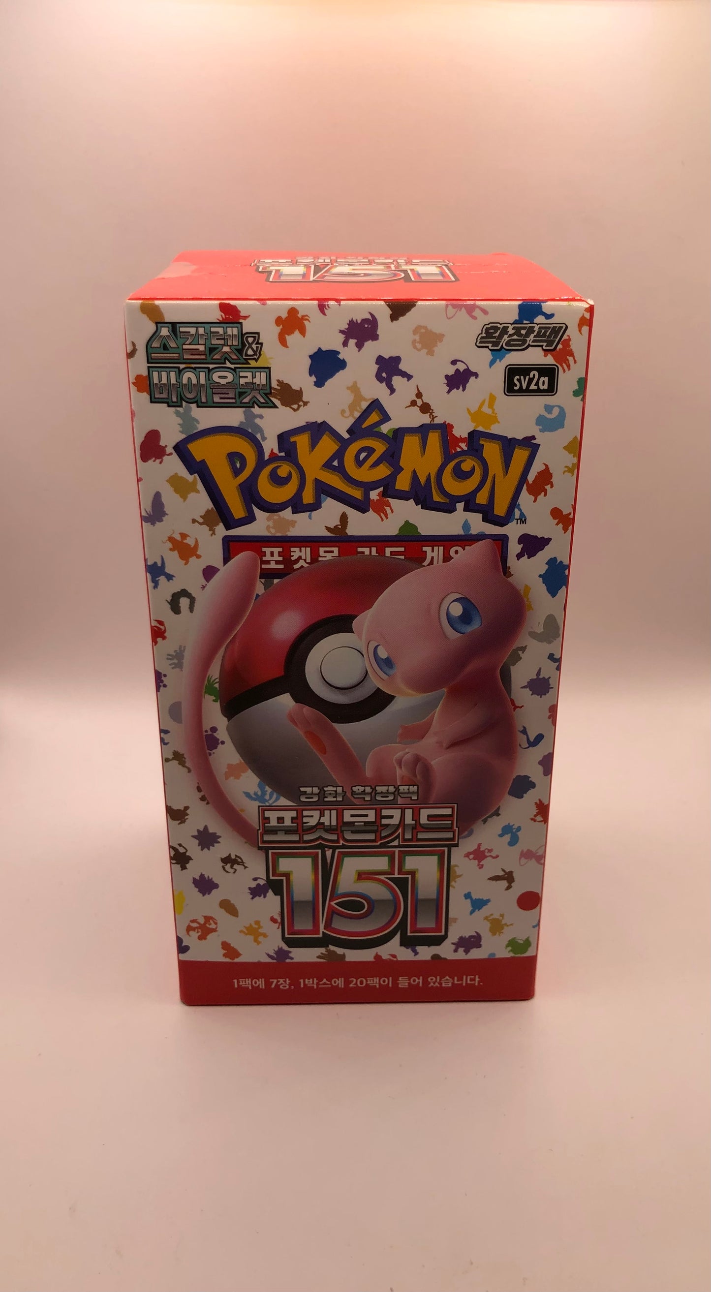 Pokemon Karte 151 booster Box Koreanisch
