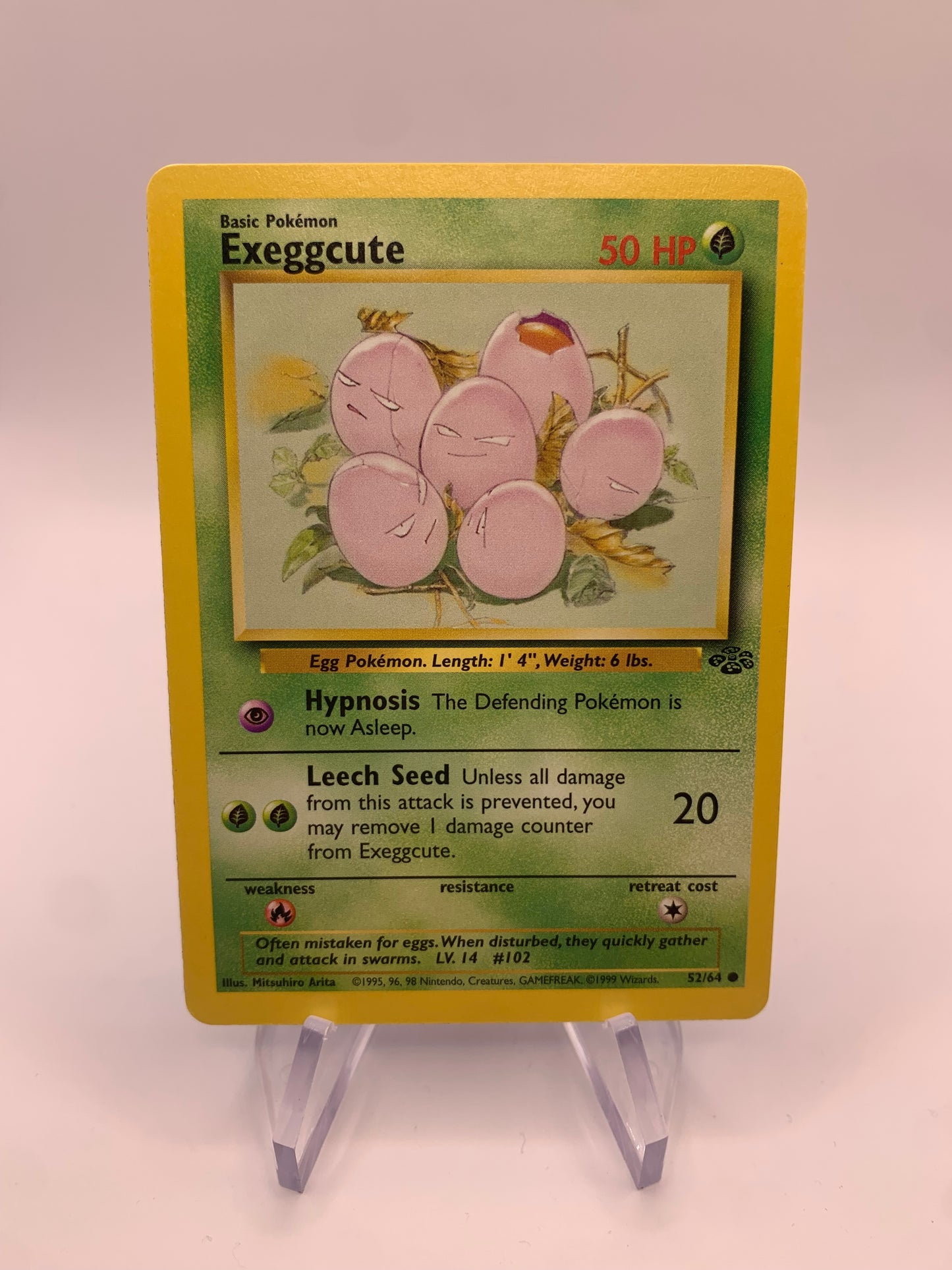 Pokemon Karte Owei 52/64 Jungel Englisch