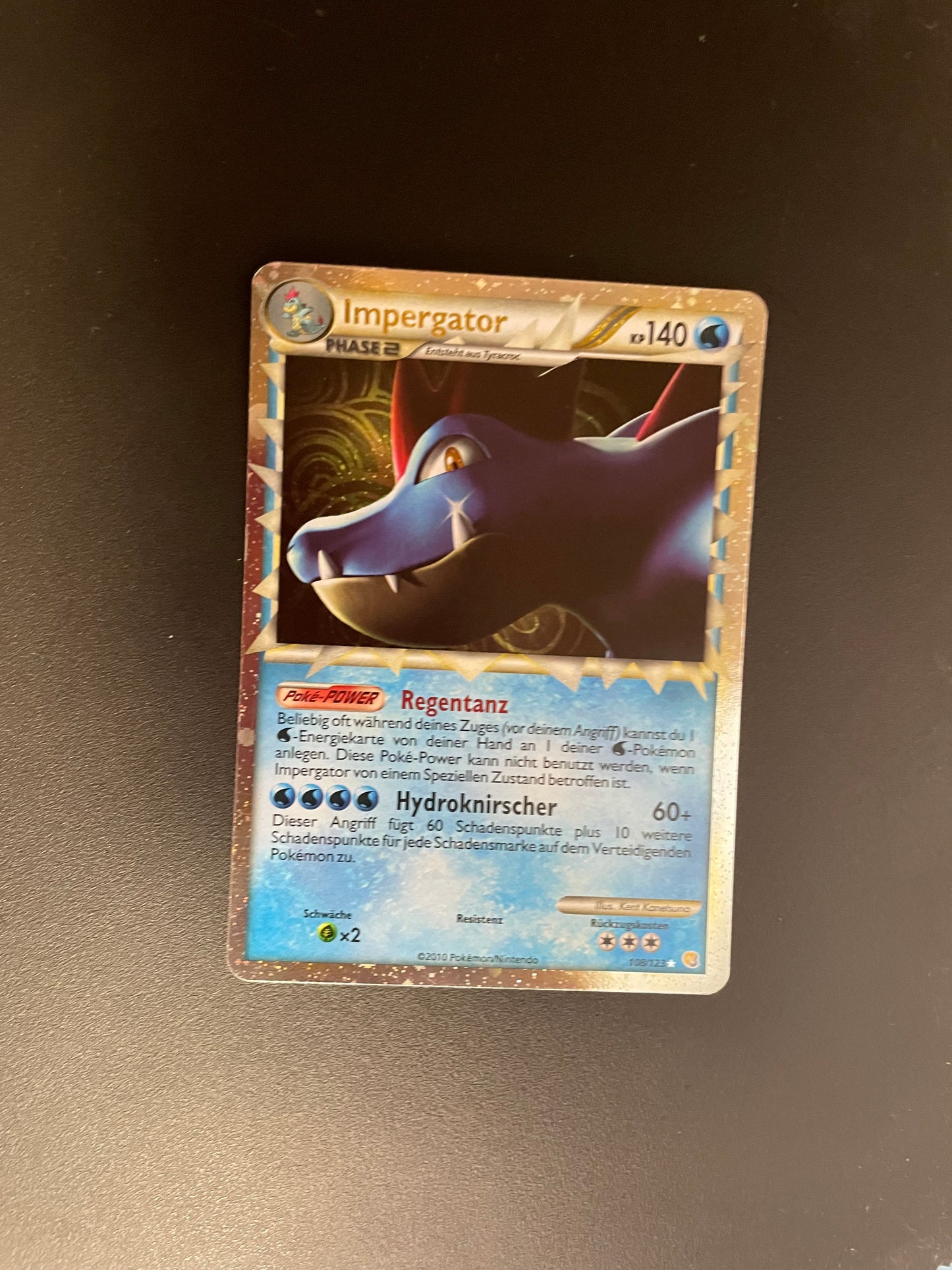 Pokemon Karte Prime Impergator 108/123 Deutsch