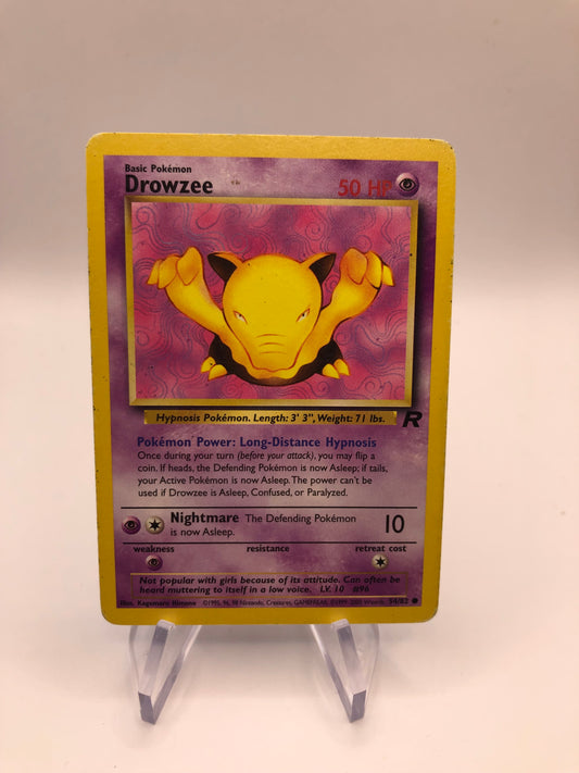 Pokemon Karte Traumato 54/82 Rocket Englisch