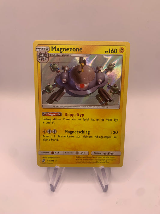 Pokemon Karte Holo Magnezone 60/236 Deutsch