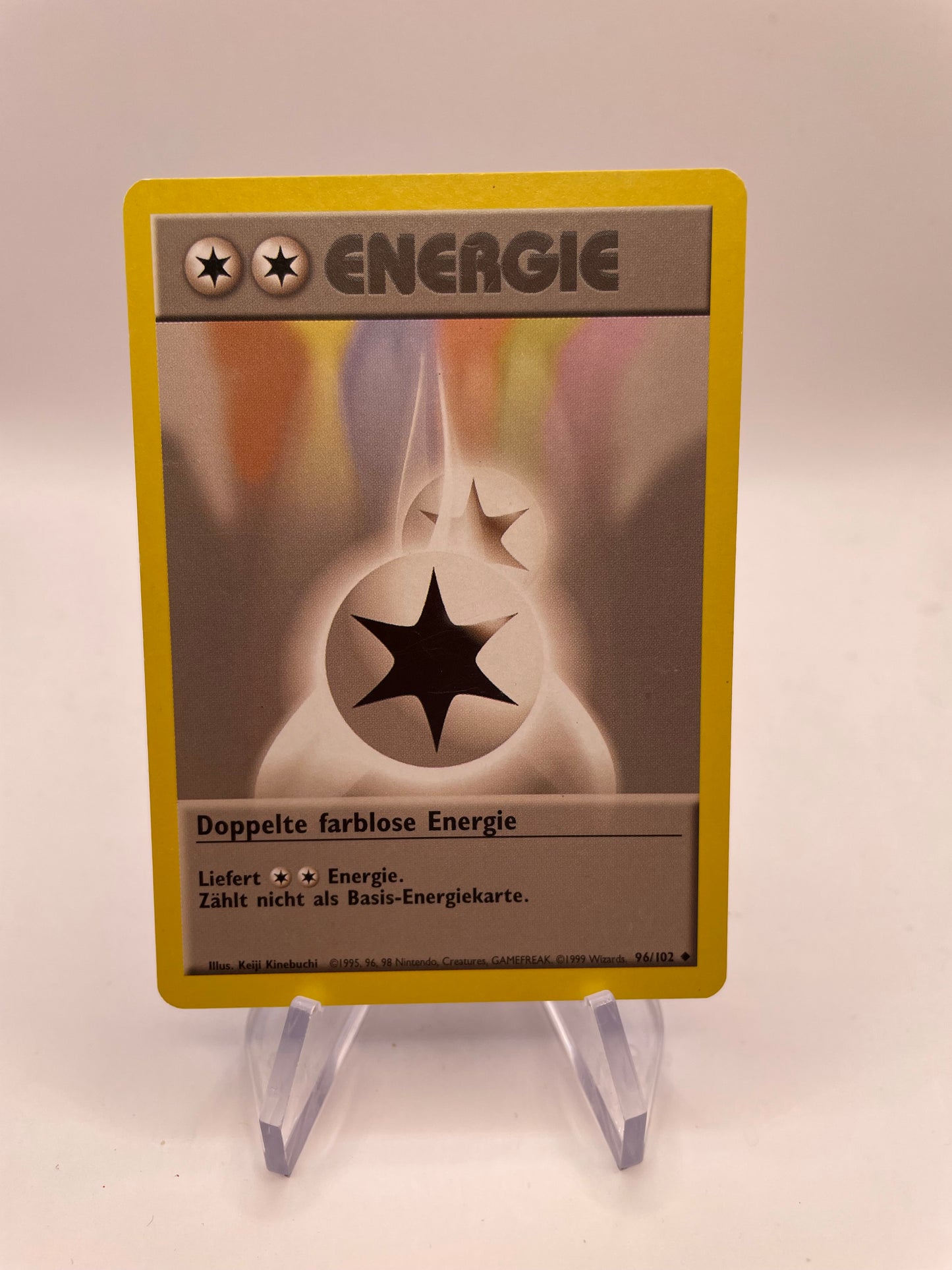 Pokemon Karte Base-Set Energy 96/102 Englisch
