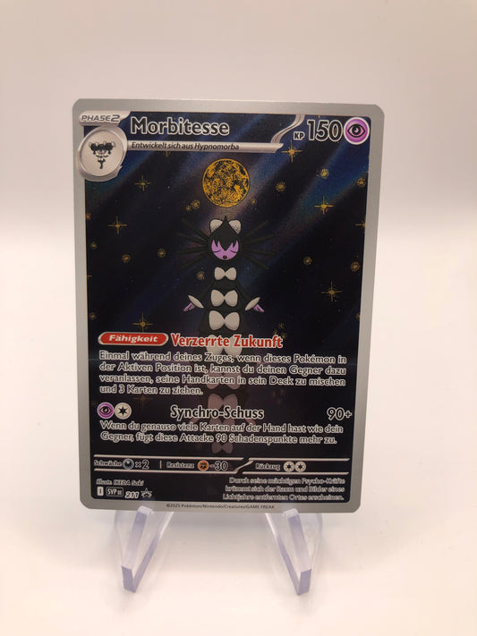Pokemon Karte Art Rare Promo Morbitesse 211 Deutsch