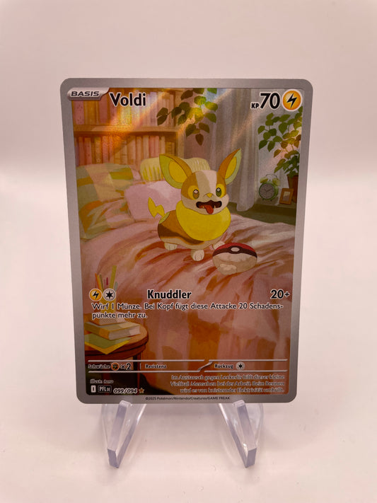 Pokemon Karte Art Rare Voldi 99/94 Deutsch