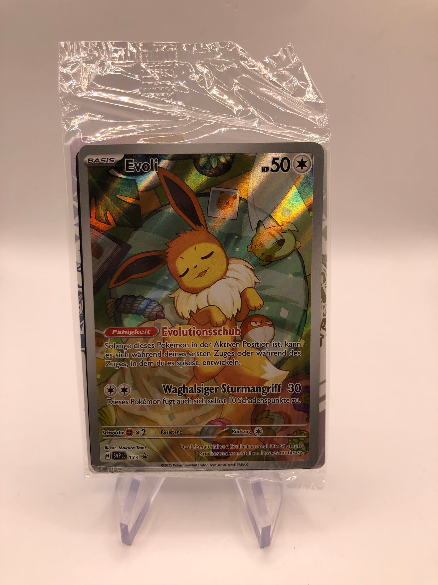 Pokemon Karte Art Rare Promo Evoli 173 Deutsch
