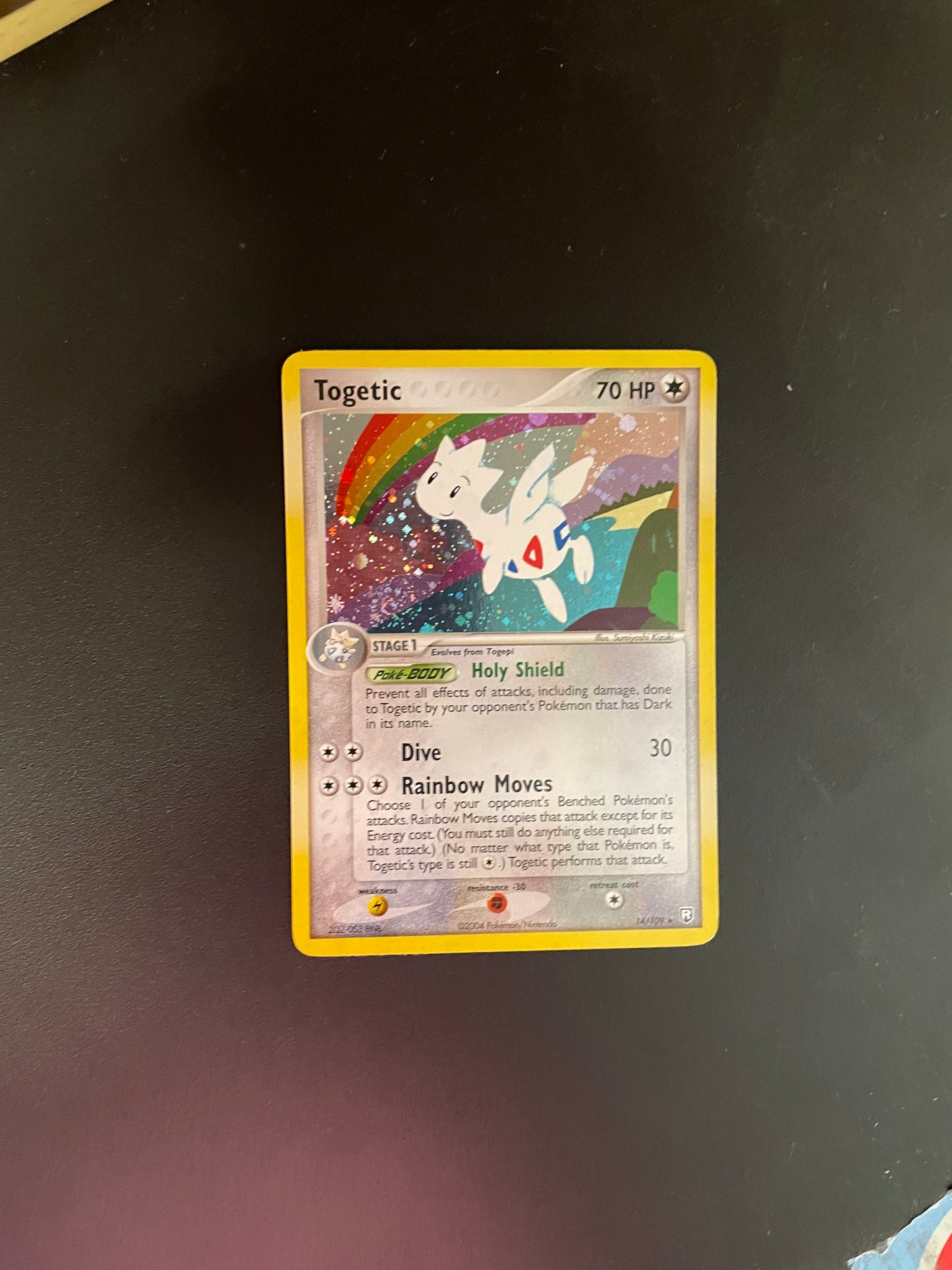Pokemon Karte Holo Togetic 14/109 Englisch