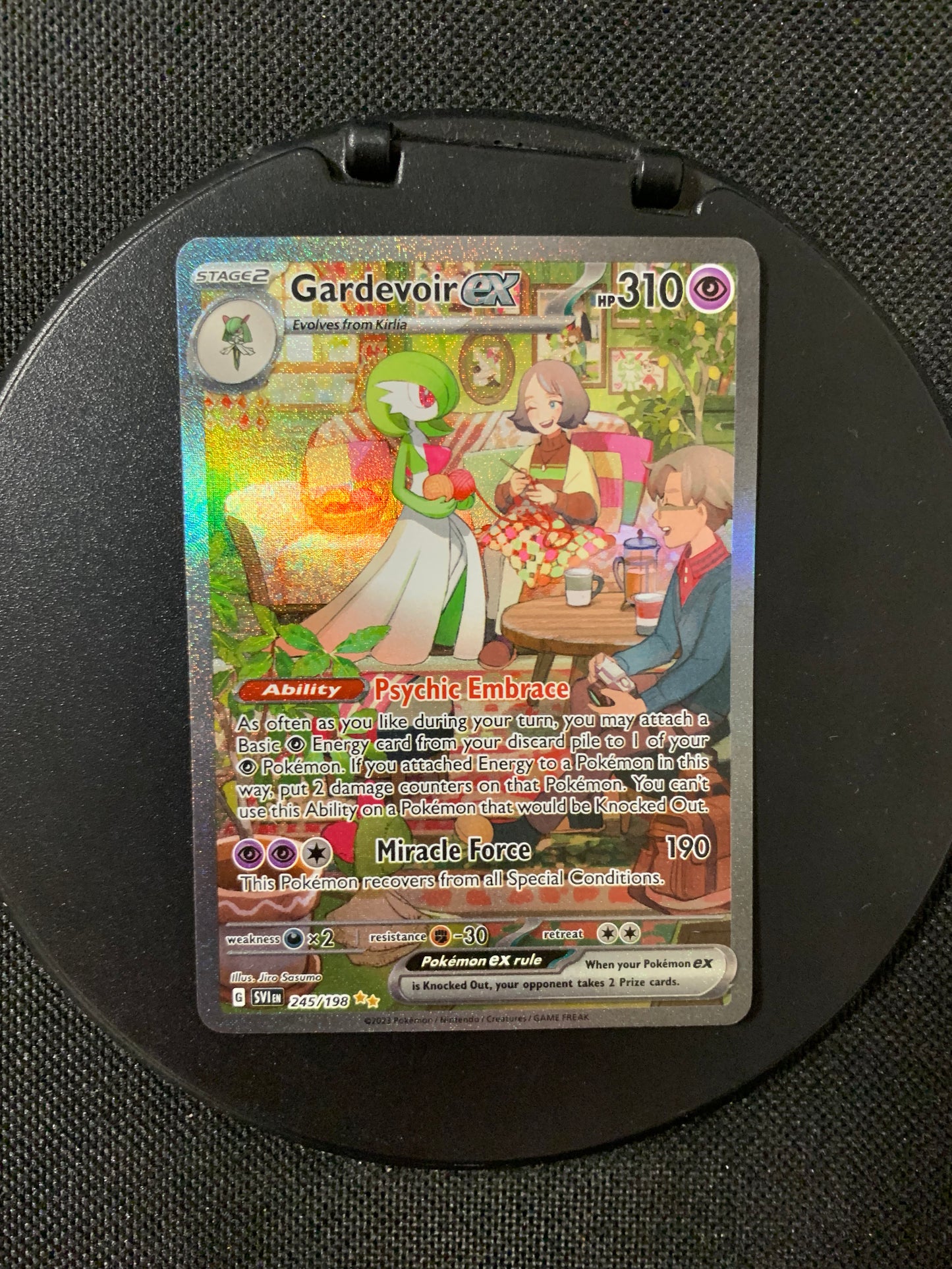 Pokemon card ex Alt-Art Gardevoir 245/198 English