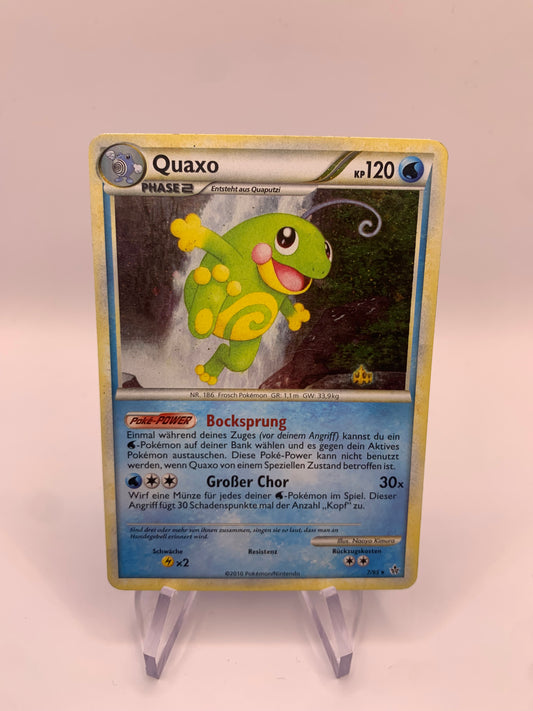 Pokemon Karte Holo Quaxo 7/95 Deutsch