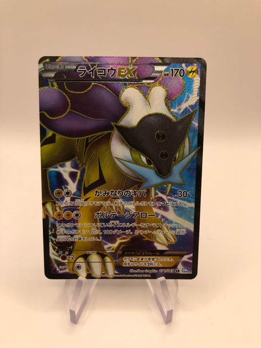 Pokemon Karten Ex Fullart Raikou 71/69 Japanisch