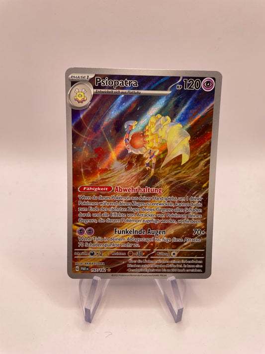 Pokemon Karte Art Rare Psiopatra 197/182 Deutsch