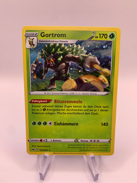 Pokemon Karte Holo Gortrom 014/202 Deutsch