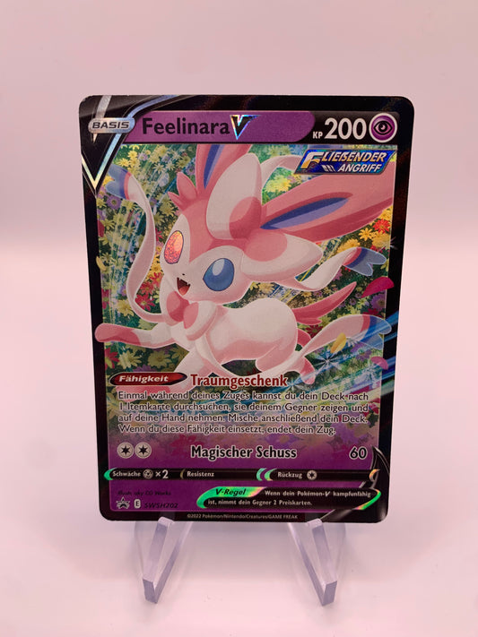 Pokemon Karte V Promo Feelinara SWSH201 Deutsch