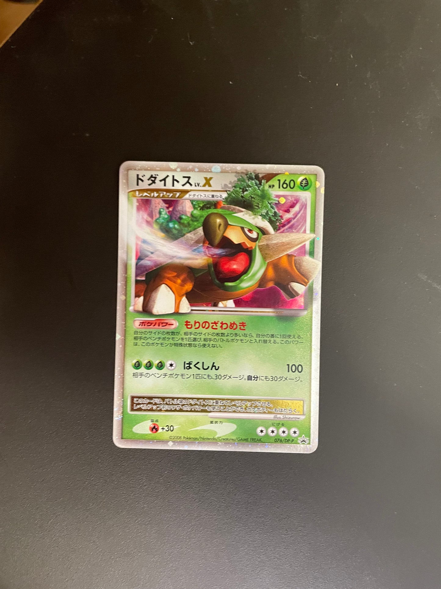 Pokemon Karte Lv.X Chelterrar 76/DP-P Japanisch