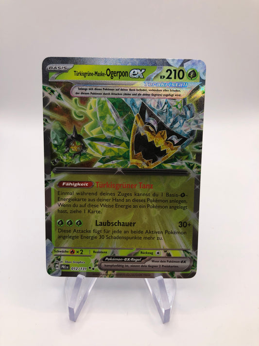 Pokemon Karte Ex Ogerpon 12/131 Deutsch